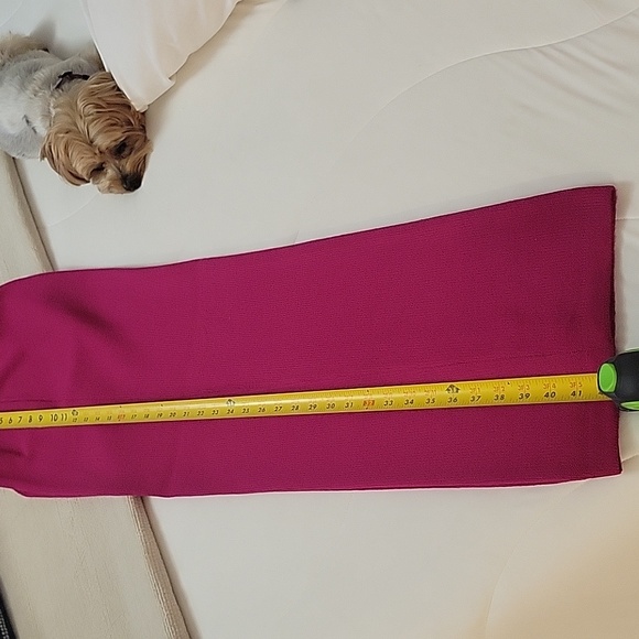 St. John Vibrant Pink Blazer & Matching Pants Suit - Picture 9 of 9